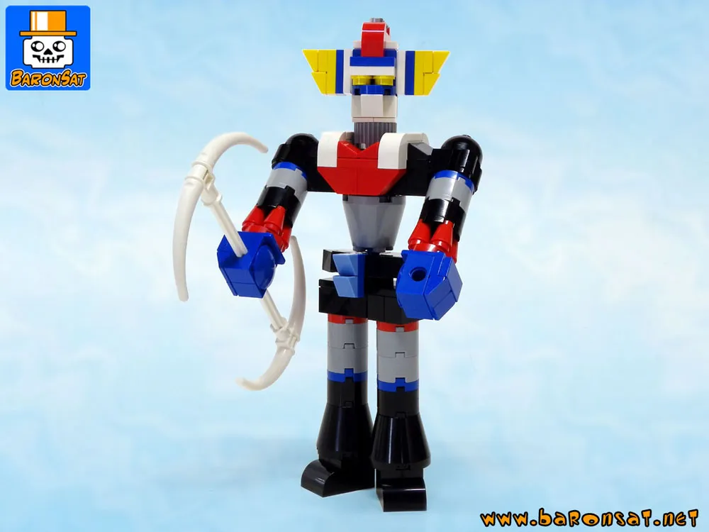 Lego Goldorak Brick Figure MOC