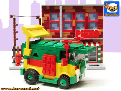 TMNT Party Wagon Lego moc