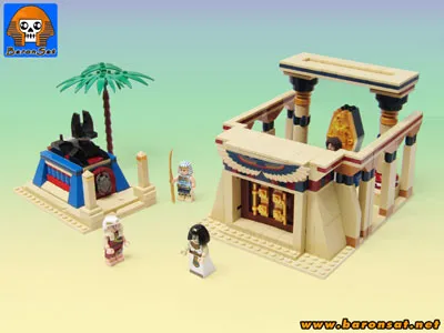 Lego moc EGYPTIAN & PHARAOH CHARRIOT ancient playset custom models made of bricks