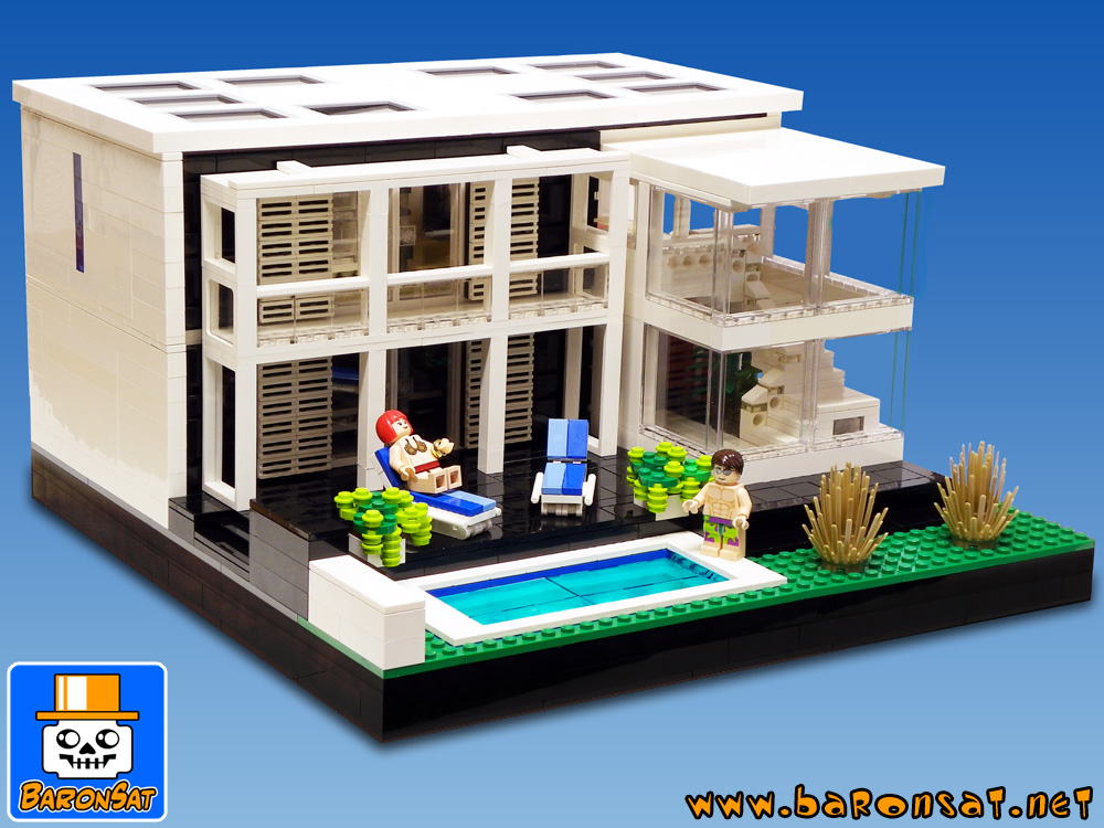 architecture custom moc models made of lego bricks