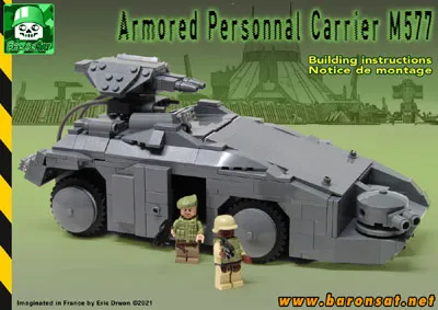 Lego moc Aliens APC Building Instructions