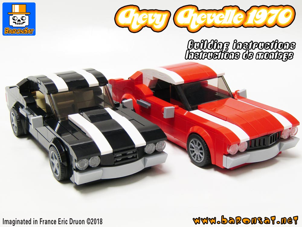 Chevy Chevelle Building Instructions lego-building-instructions-chevy-chevelle