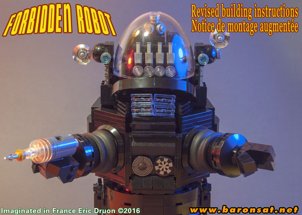 Lego Robby Robot Building Instructions building instructions for Robby the robot Lego custom model