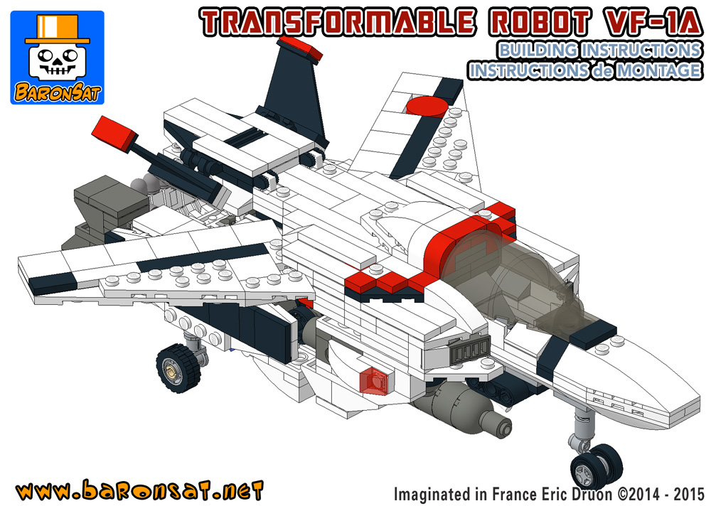 Lego-Valkyrie-VF-1A-building-instructions-custom-models-moc-sample Lego custom VF-1A macross mech building instructions sample