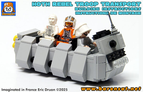 Medium Class Imperial Repulsortank 1-M Instructions lego moc