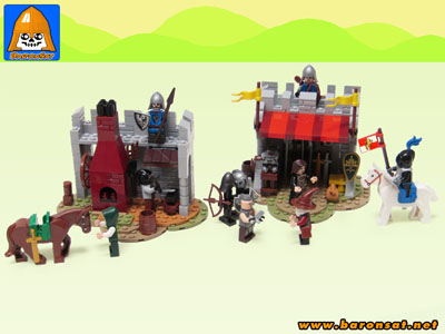 Blacksmith lego moc 6040 armor 6041