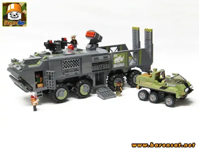 gi joe hq custom moc models made of lego bricks