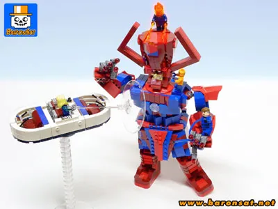 marvel super heroes custom moc models made of lego bricks