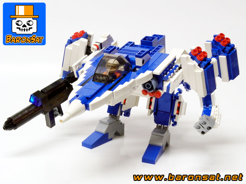 Lego moc ALPHA FIGHTER VF-6H model