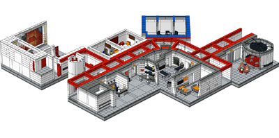Lego Star Trek TOS Enterprise sets