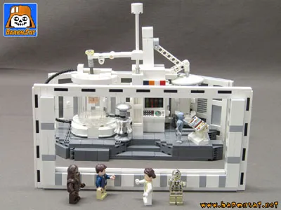 Lego hoth rebel base bacta chamber MOC custom Model
