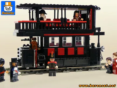 Lego moc steampunk & Victorain custom models made of bricks