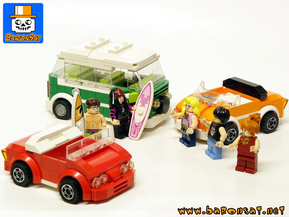 Lego moc muscle cars & vehicles custom models made of bricks